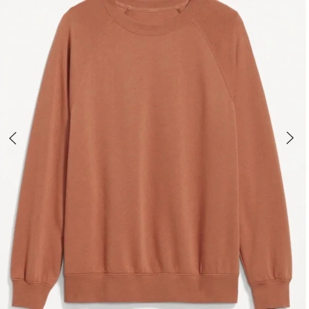 Old Navy Oversized Tunic Sweatshirt – Size XL (Color: Turmeric Root)